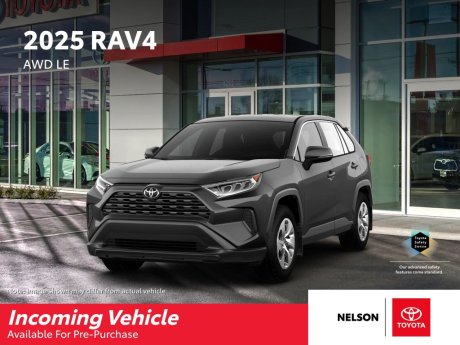 2025 Toyota RAV4 LE AWD 