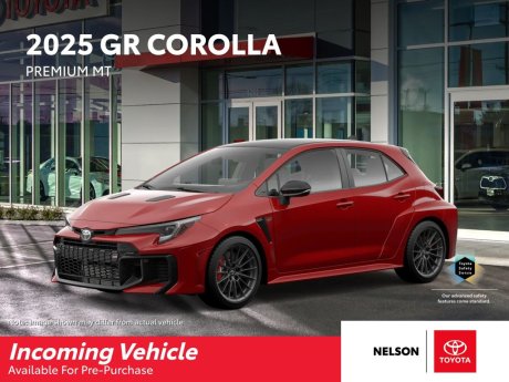2025 Toyota GR Corolla Premium MT 