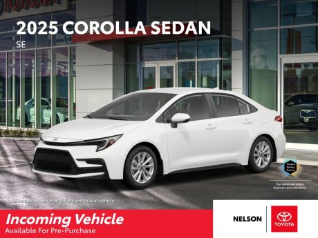 2025 Toyota Corolla SE 