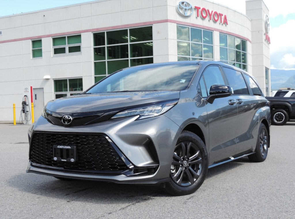 Heavy Metal 2026 Toyota Sienna XSE Technology 7-Passenger AWD Minivan Continuously Variable Transmission