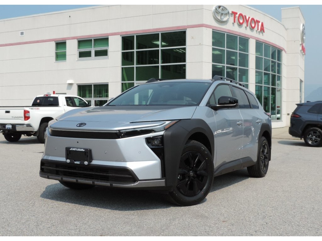 Gray (Steel) 2026 Toyota bZ Woodland SUV / Crossover All-Wheel Drive Continuously Variable Transmission