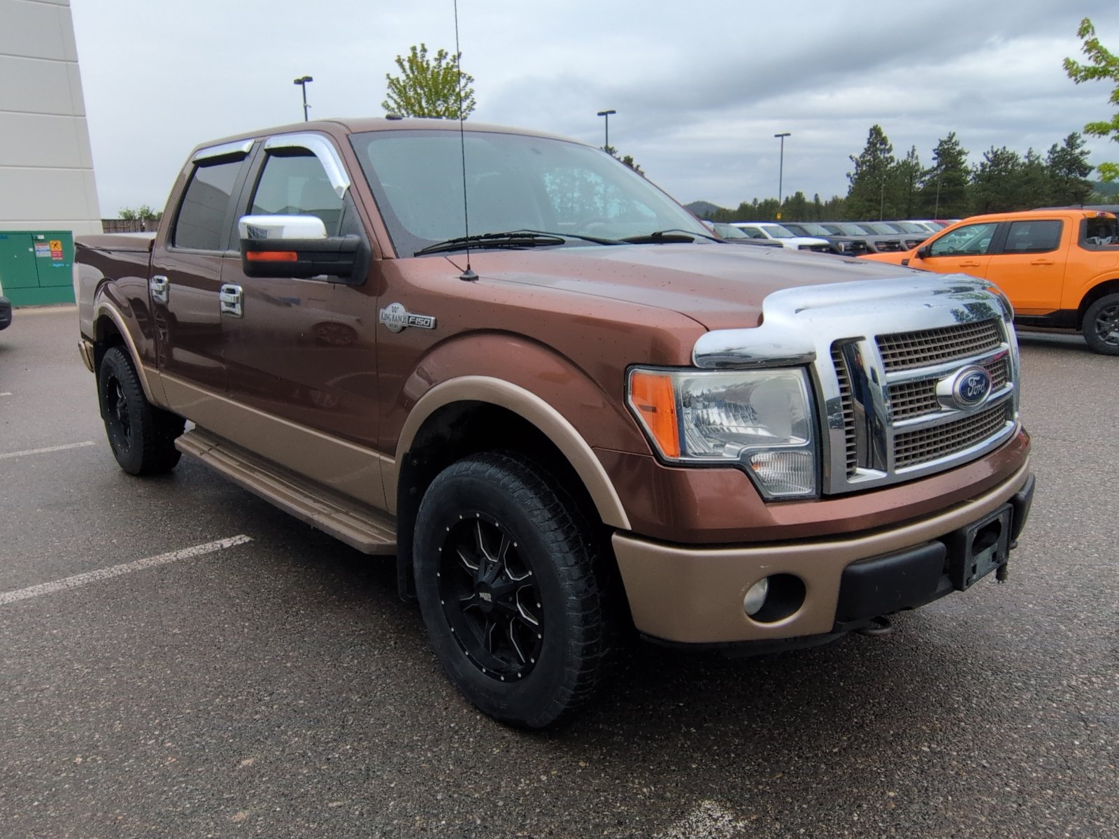 Brown 2011 Ford F-150 King Ranch SuperCrew 4WD Pickup Truck Four-Wheel Drive Automatic
