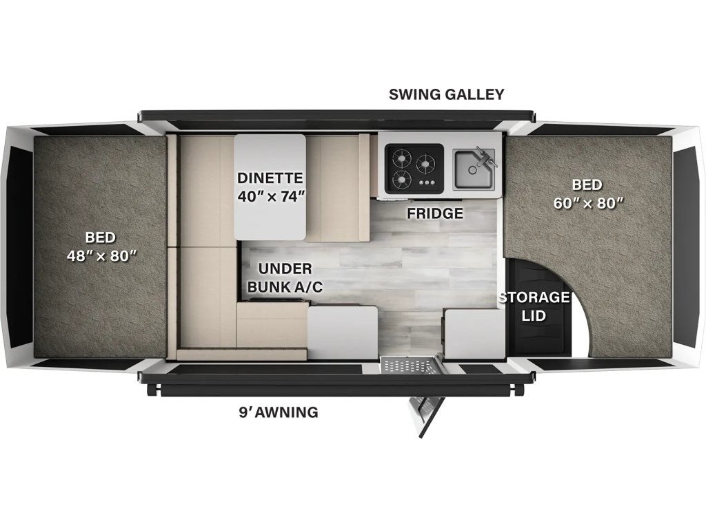 2025 Flagstaff TENT CAMPER for sale in Chilliwack, BC New Flagstaff Sales