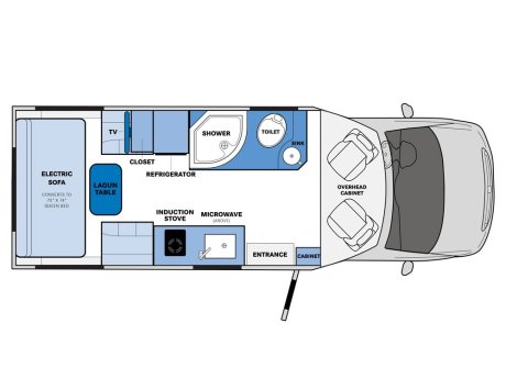 2025 Pleasure-Way Plateau XLTS  Class B Camper Van