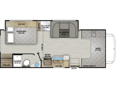 2025 Coachmen Leprechaun 230FS  Class C Motorhome