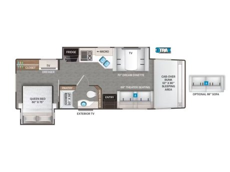 2025 Thor OMNI X32  Class C Motorhome