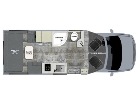 2025 Pleasure-way Plateau XLTW  Class B Camper Van