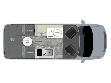 2025 Pleasure-way ASCENT TS   Class B Camper Van