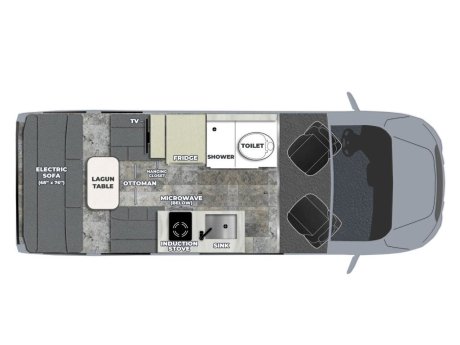 2025 Pleasure-way ONTOUR 2.0 2.0  Class B Camper Van