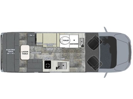 2025 Pleasure-way ONTOUR 2.2   Class B Camper Van