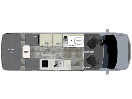 2025 Pleasure-way PLATEAU-TS   Class B Camper Van