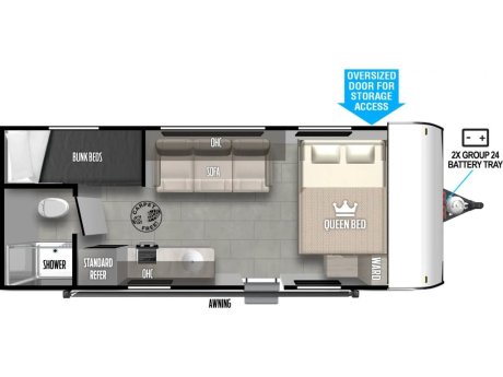 2026 Forest River Wildwood 175BHLE  Travel Trailer