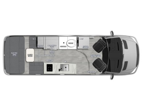 2025 Pleasure-way Plateau Fl   Class B Camper Van