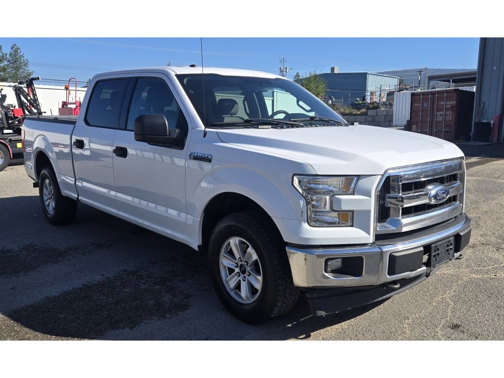 Oxford White 2017 Ford F-150 Pickup Truck Four-Wheel Drive Automatic