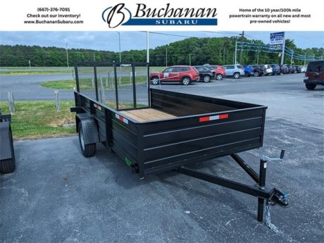 2023 Mentzer Custom 6X12 U MESH SIDE TRAILER 