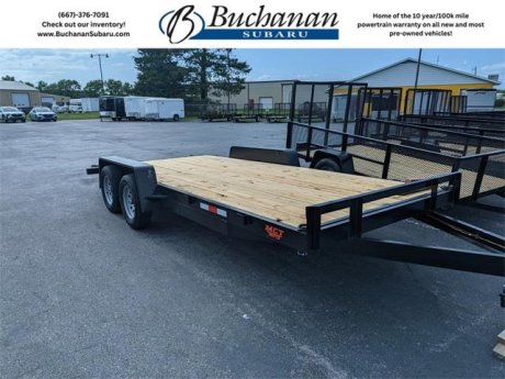 2023 Mentzer Custom 102X18 CAR HAULER TRAILER 