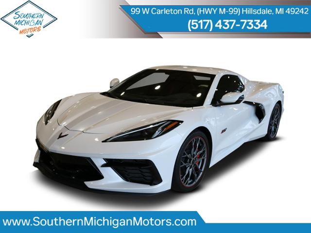 Used 2023 Chevrolet Corvette 3LT with VIN 1G1YC3D4XP5503193 for sale in Hillsdale, MI