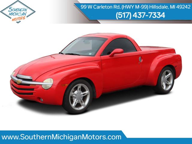 Used 2004 Chevrolet SSR LS with VIN 1GCES14P04B111266 for sale in Hillsdale, MI