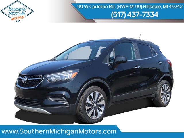 Used 2022 Buick Encore Preferred with VIN KL4CJESM2NB505454 for sale in Hillsdale, MI