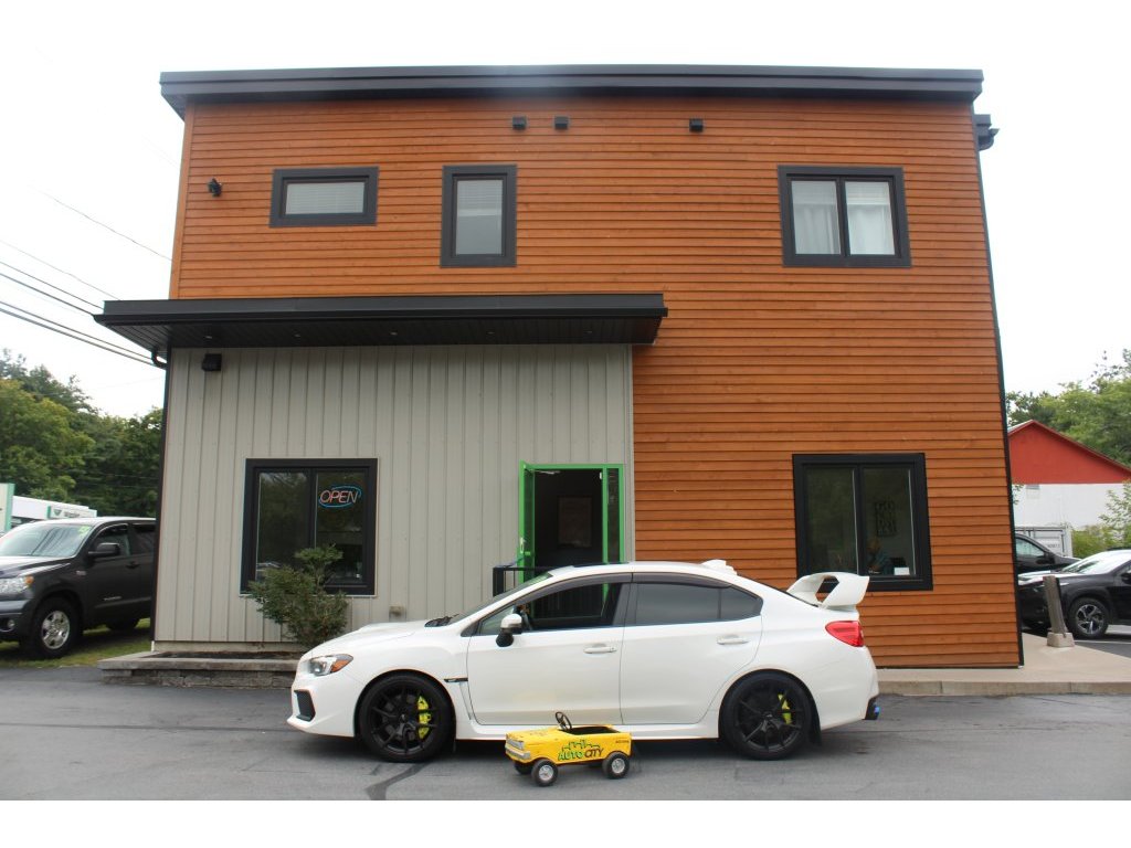 Crystal White Pearl 2019 Subaru WRX STI Sedan Manual