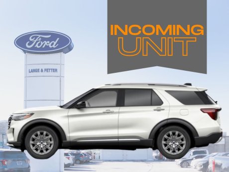 2025 Ford Explorer Platinum 4wd 