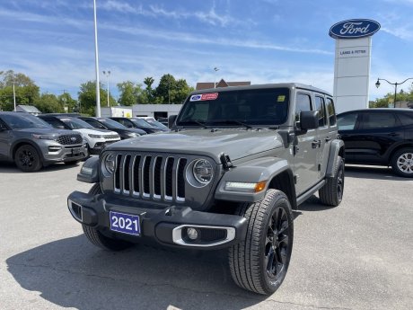 2021 Jeep Wrangler 4xe Unlimited Sahara | ELECTRIC HYBRID | LEATHER 