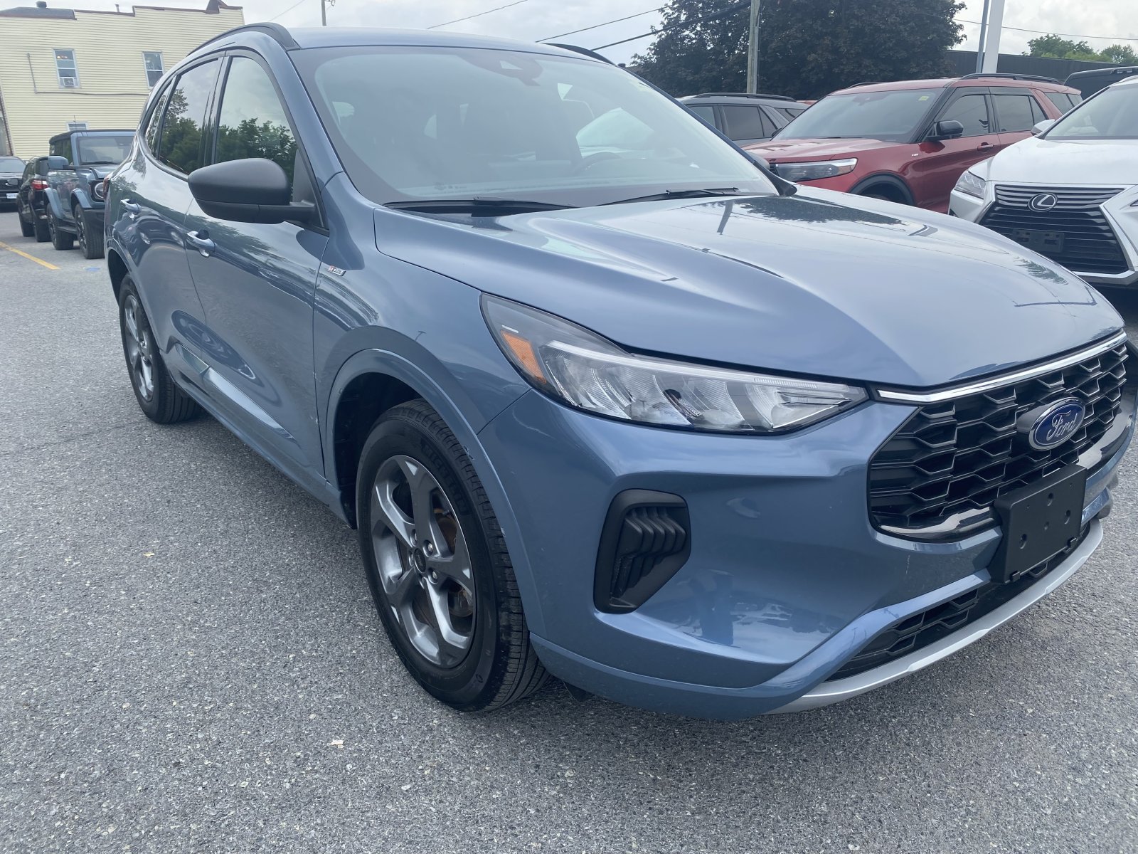 Vapor Blue Metallic 2024 Ford Escape ST-Line AWD SUV / Crossover All-Wheel Drive Automatic