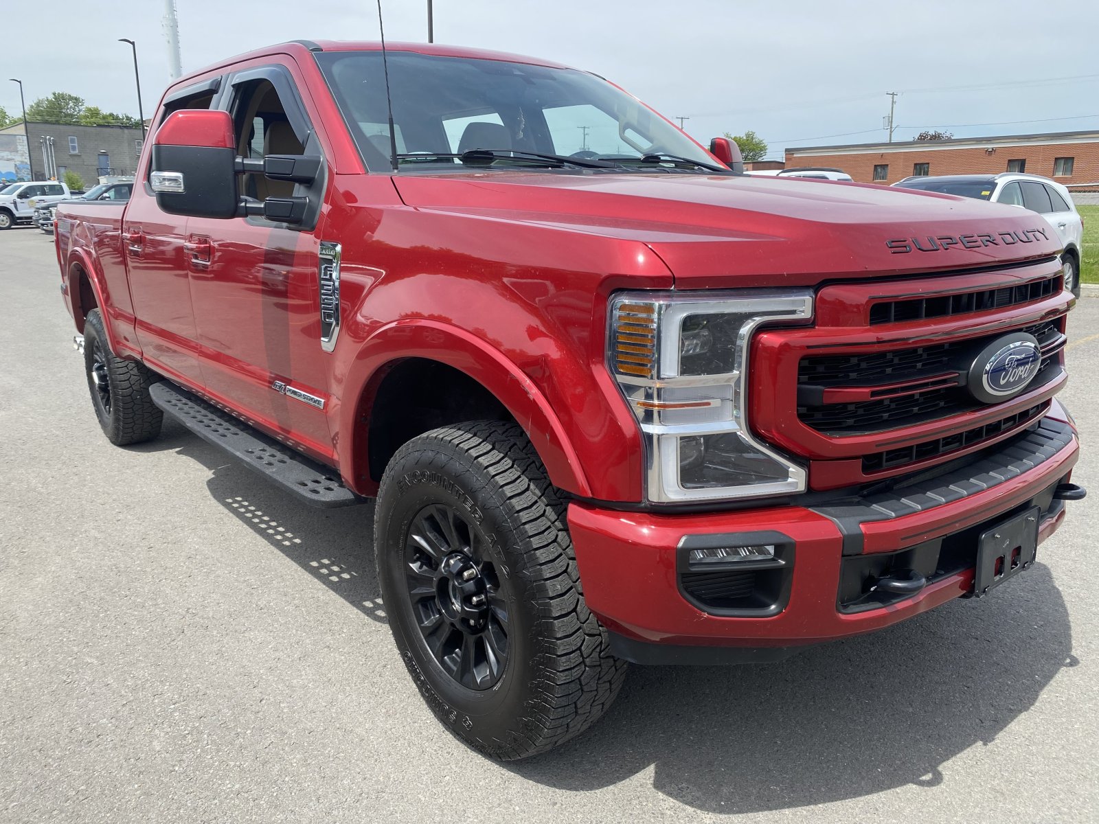 Red 2022 Ford F-350 Super Duty Pickup Truck Automatic