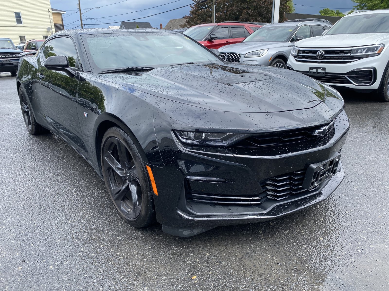 Black 2022 Chevrolet Camaro Coupe Rear-Wheel Drive Automatic