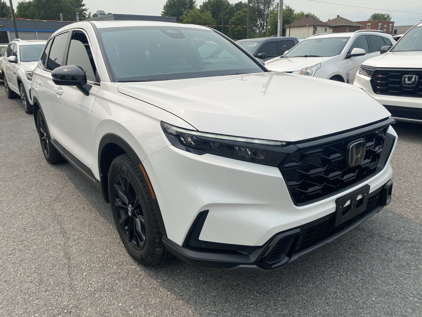 White 2024 Honda CR-V Hybrid SUV / Crossover Automatic