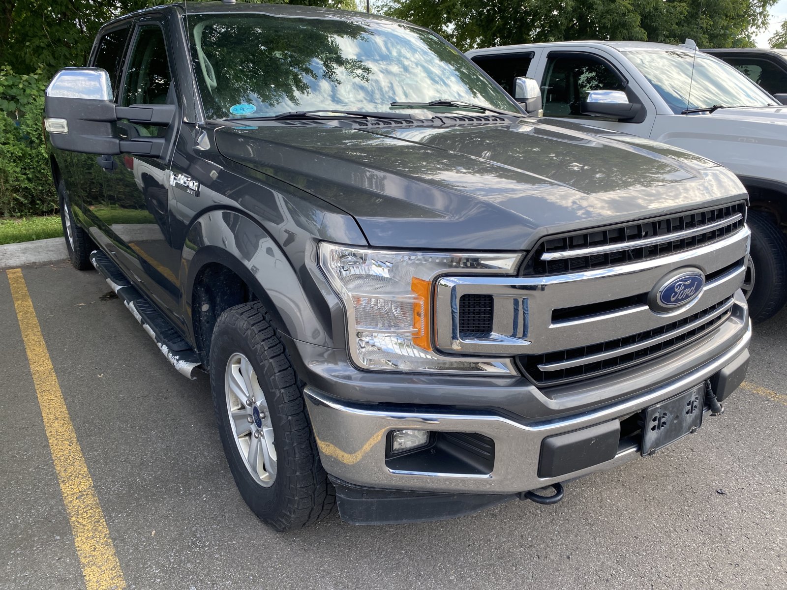Gray (Magnetic) 2018 Ford F-150 Pickup Truck Four-Wheel Drive