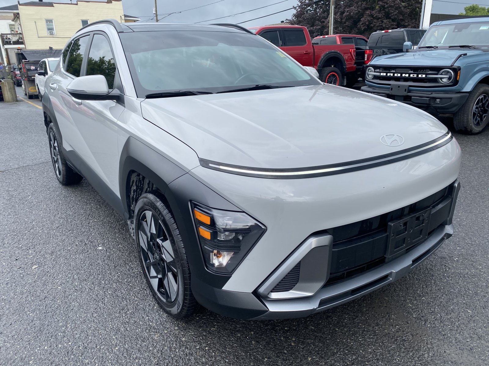 Cyber Gray Metallic 2024 Hyundai Kona SUV / Crossover All-Wheel Drive
