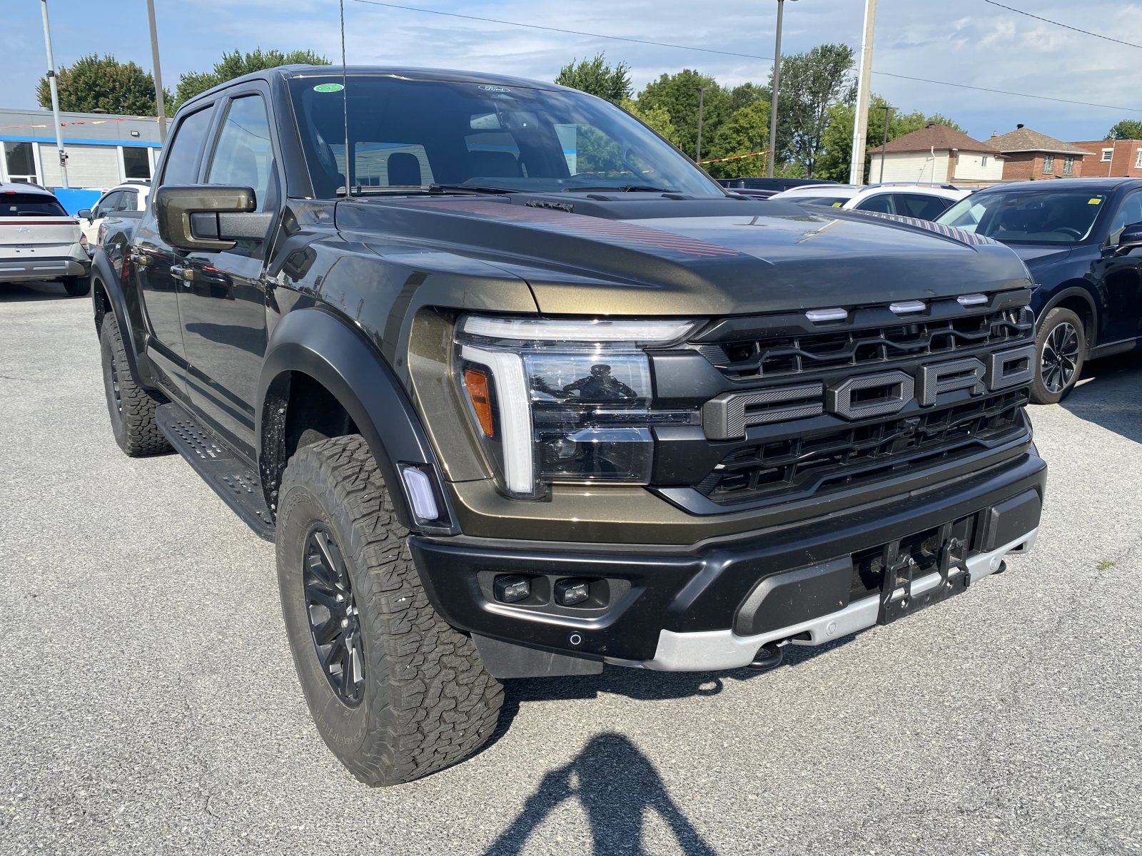 Green 2025 Ford F-150 Pickup Truck Four-Wheel Drive Automatic