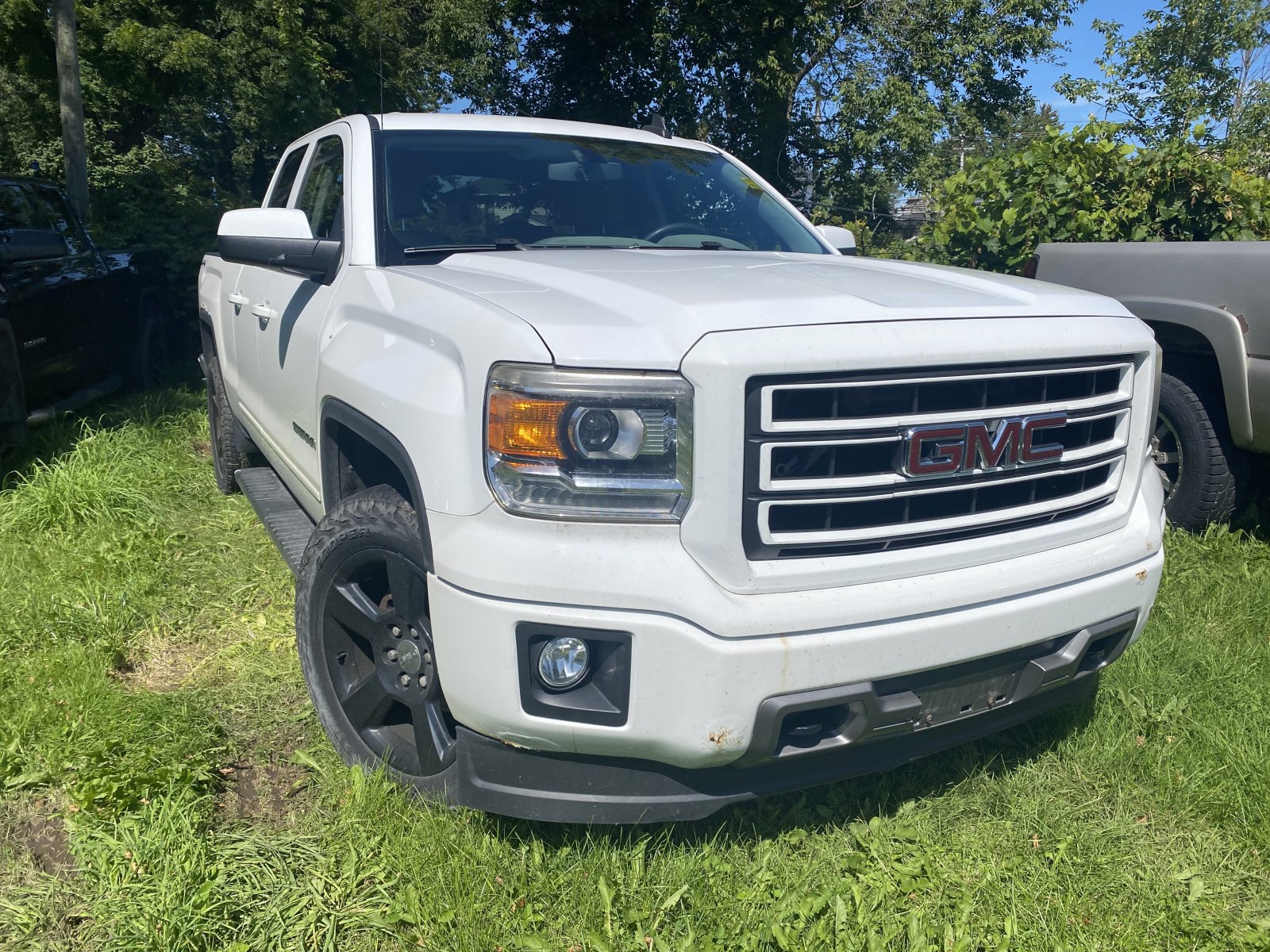Quicksilver Metallic 2015 GMC Sierra 1500 Pickup Truck Four-Wheel Drive Automatic