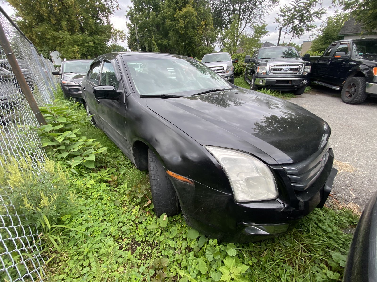 Black 2006 Ford Fusion Sedan Front-Wheel Drive