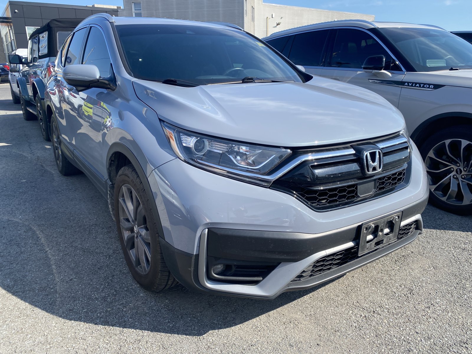 Gray 2022 Honda CR-V SUV / Crossover Continuously Variable Transmission