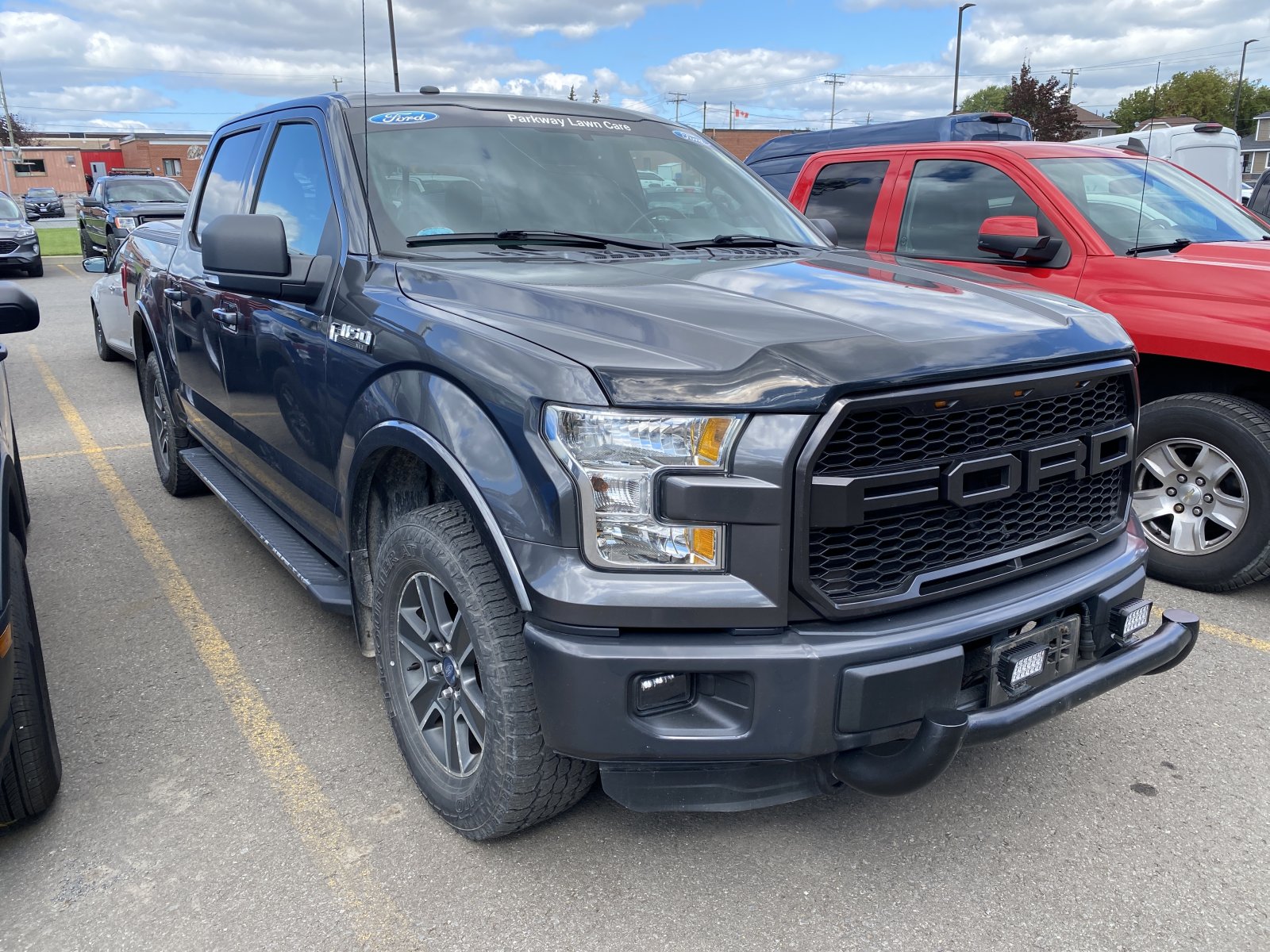 Gray (Magnetic) 2016 Ford F-150 Pickup Truck Four-Wheel Drive Automatic