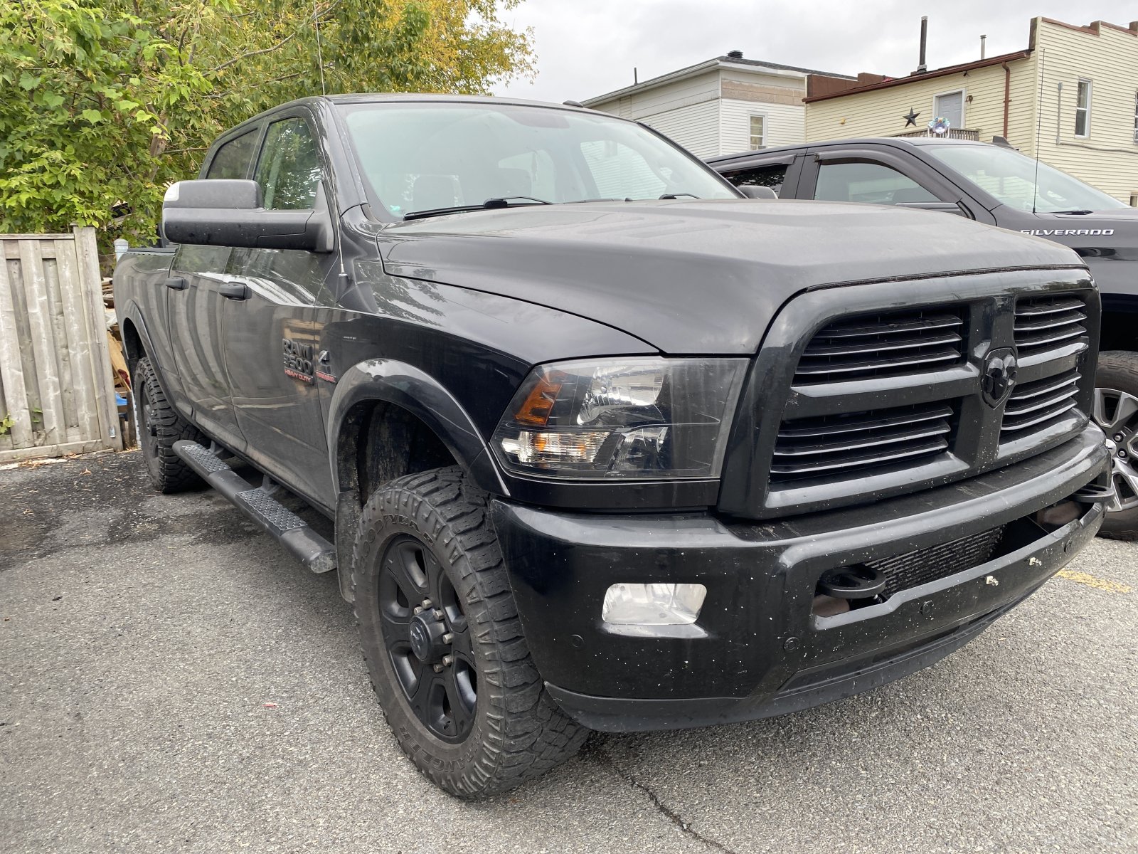 Black 2017 RAM 3500 Pickup Truck Four-Wheel Drive Automatic