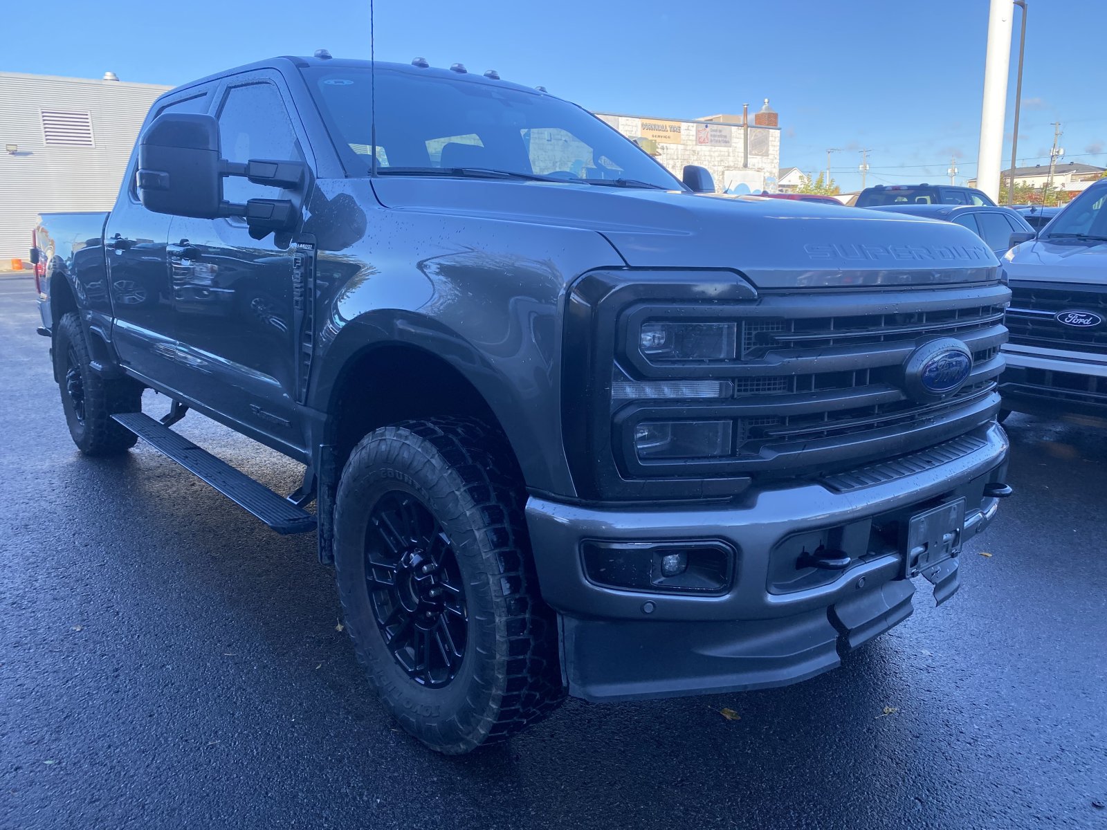 Agate Black Metallic 2024 Ford F-350 Super Duty Pickup Truck Four-Wheel Drive