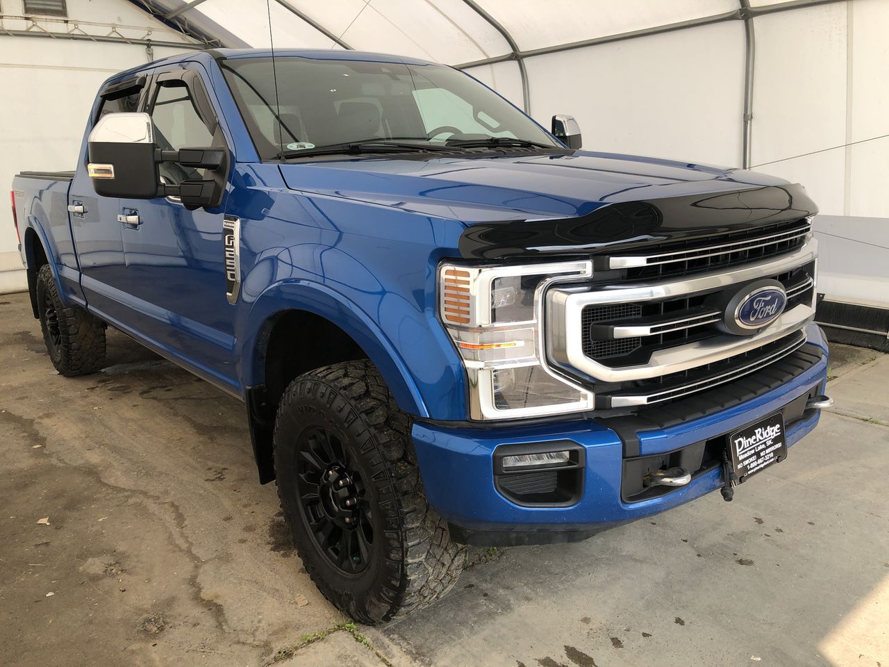 Velocity Blue 2020 Ford F-250 Super Duty Pickup Truck Four-Wheel Drive Automatic