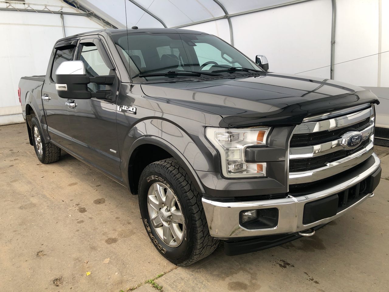 Carbonized Gray Metallic 2017 Ford F-150 Pickup Truck Four-Wheel Drive Automatic