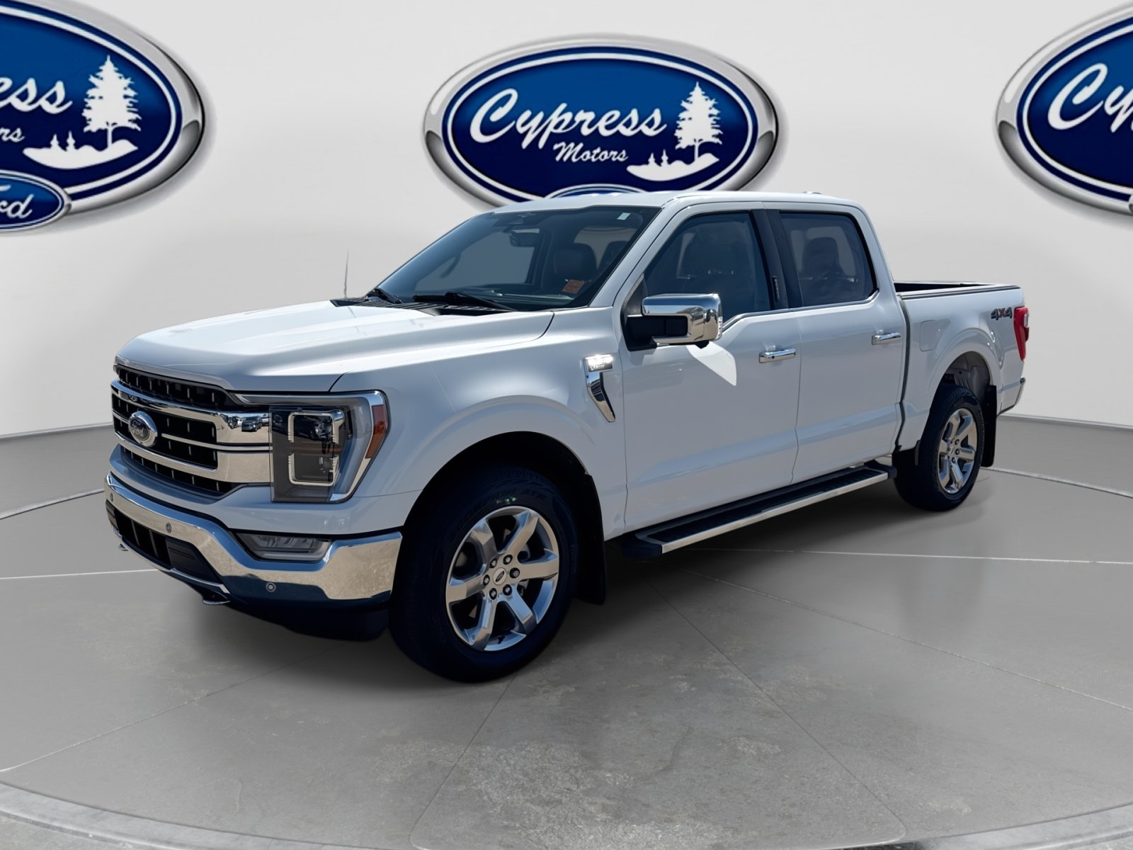 Star White Metallic Tri-coat 2023 Ford F-150 Pickup Truck Four-Wheel Drive Automatic