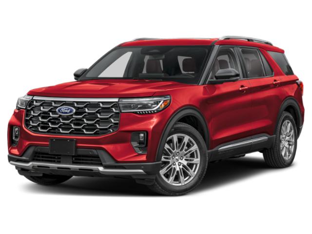 Ruby Red Metallic Tc 2027 Ford Explorer SUV / Crossover All-Wheel Drive Automatic