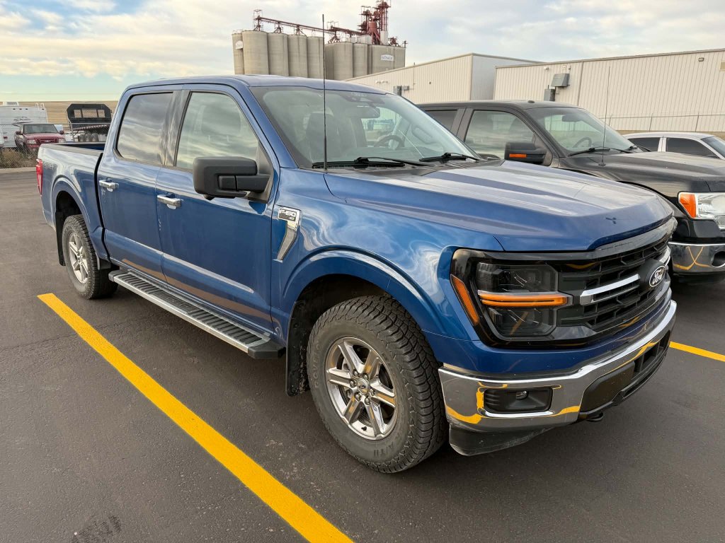 Atlas Blu 2024 Ford F-150 Pickup Truck Four-Wheel Drive Automatic