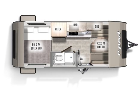 2018 RPod Rpod RPT171  Travel Trailer