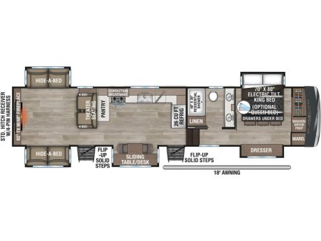 2025 KZ RV DURANGO GOLD 393MKF  Fifth Wheel