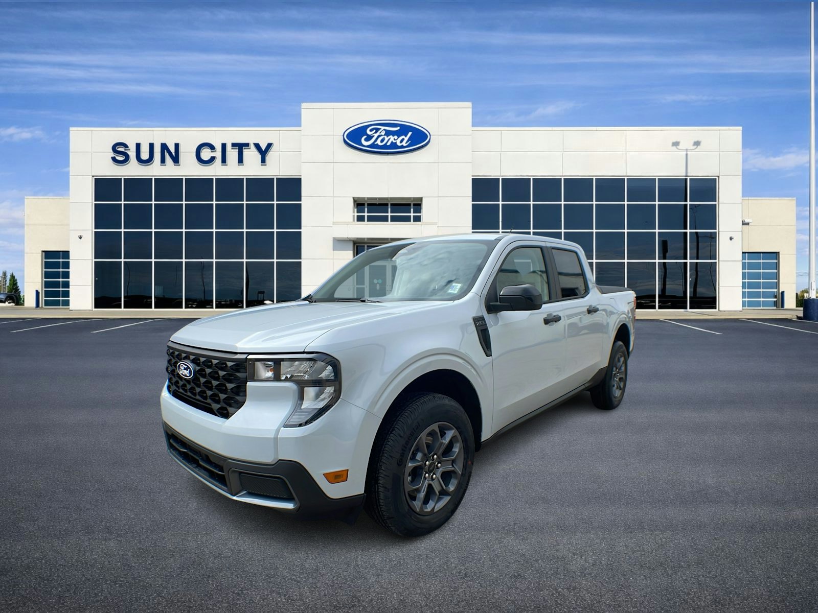 Space White 2026 Ford Maverick Pickup Truck All-Wheel Drive Automatic