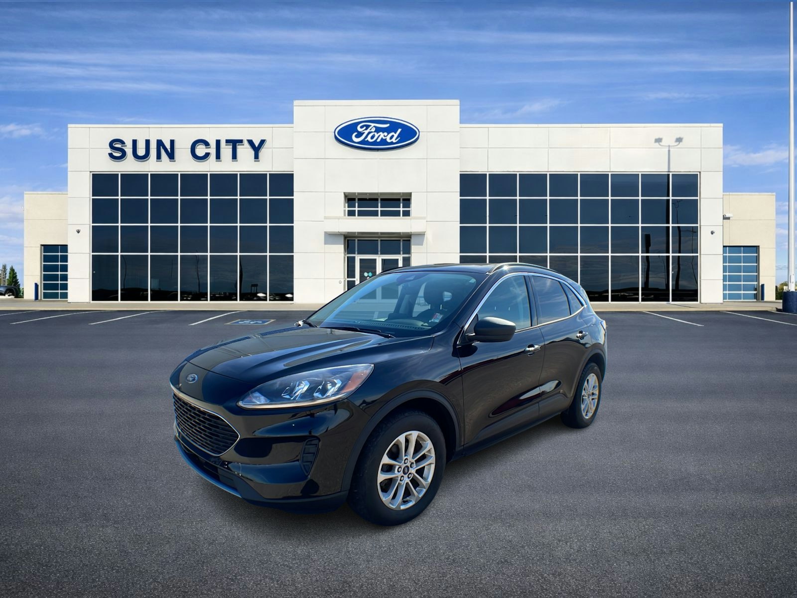 Agate Black Metallic 2022 Ford Escape SUV / Crossover All-Wheel Drive Automatic