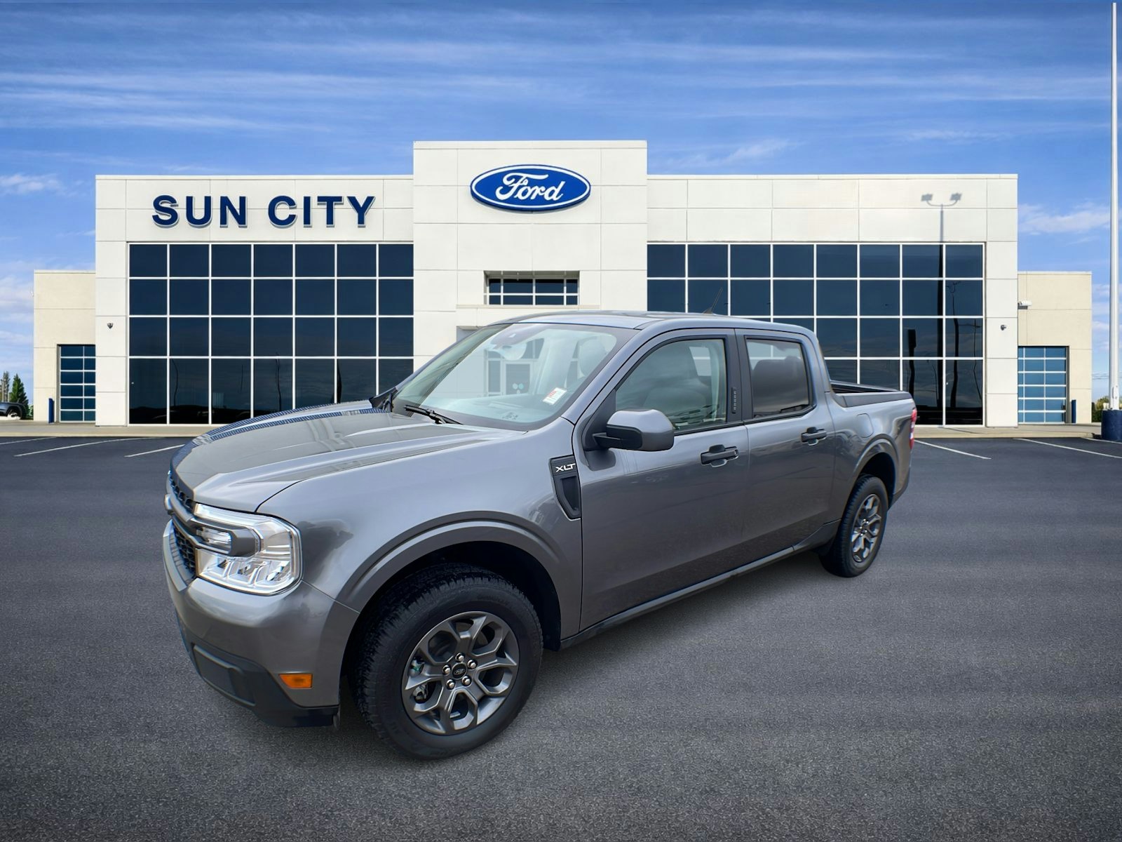Carbonized Gray Metallic 2022 Ford Maverick Pickup Truck All-Wheel Drive Automatic