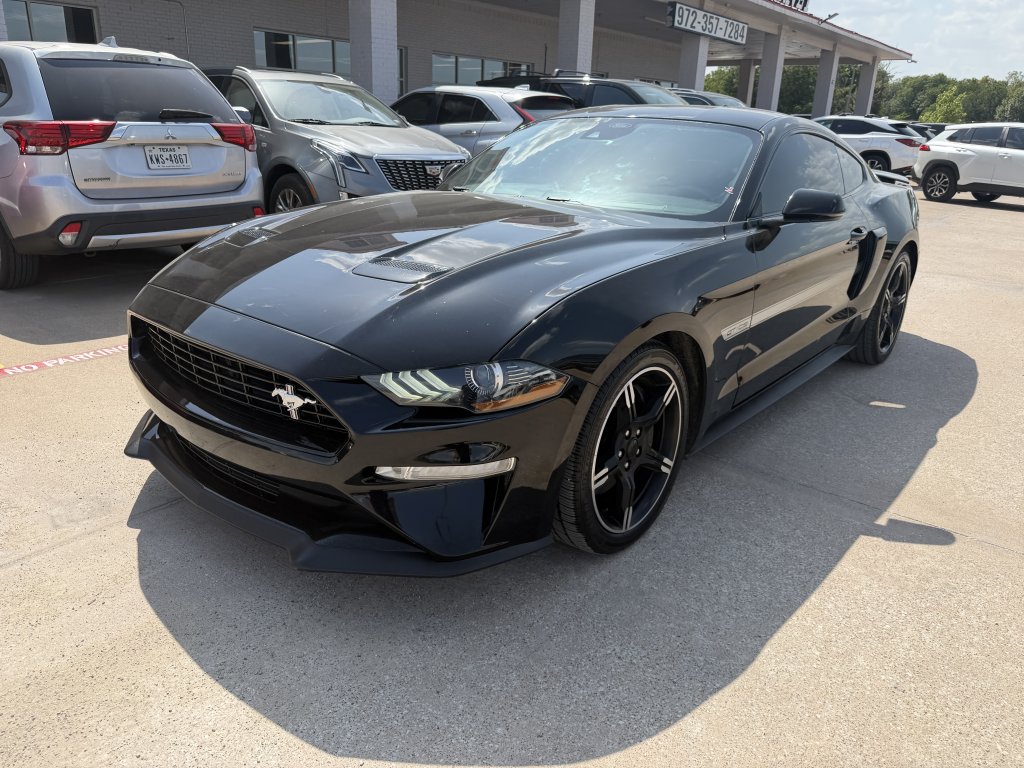 Shadow Black 2021 Ford Mustang Coupe Rear-Wheel Drive 